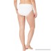 LAUREN RALPH LAUREN Women's Beach Club Solids Wide Shirred Banded Hipster Bottom White 16 B07NTHLTPW